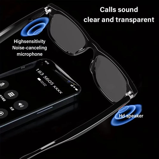 New Smart Wireless Bluetooth Glasses Listen to Music Answer the Phone Men and Women