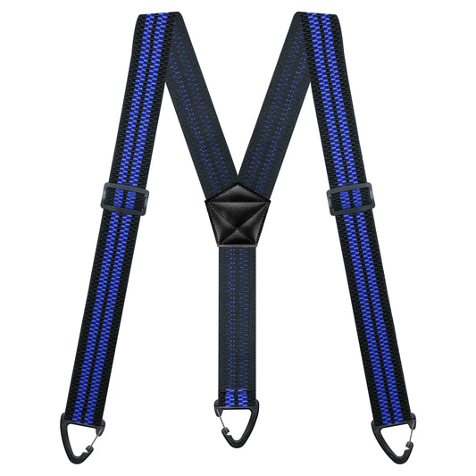 Hidden Suspenders for Men, Heavy Duty Work Under Back Suspender, 1.5 Inches wide with 3 Snap Loop
