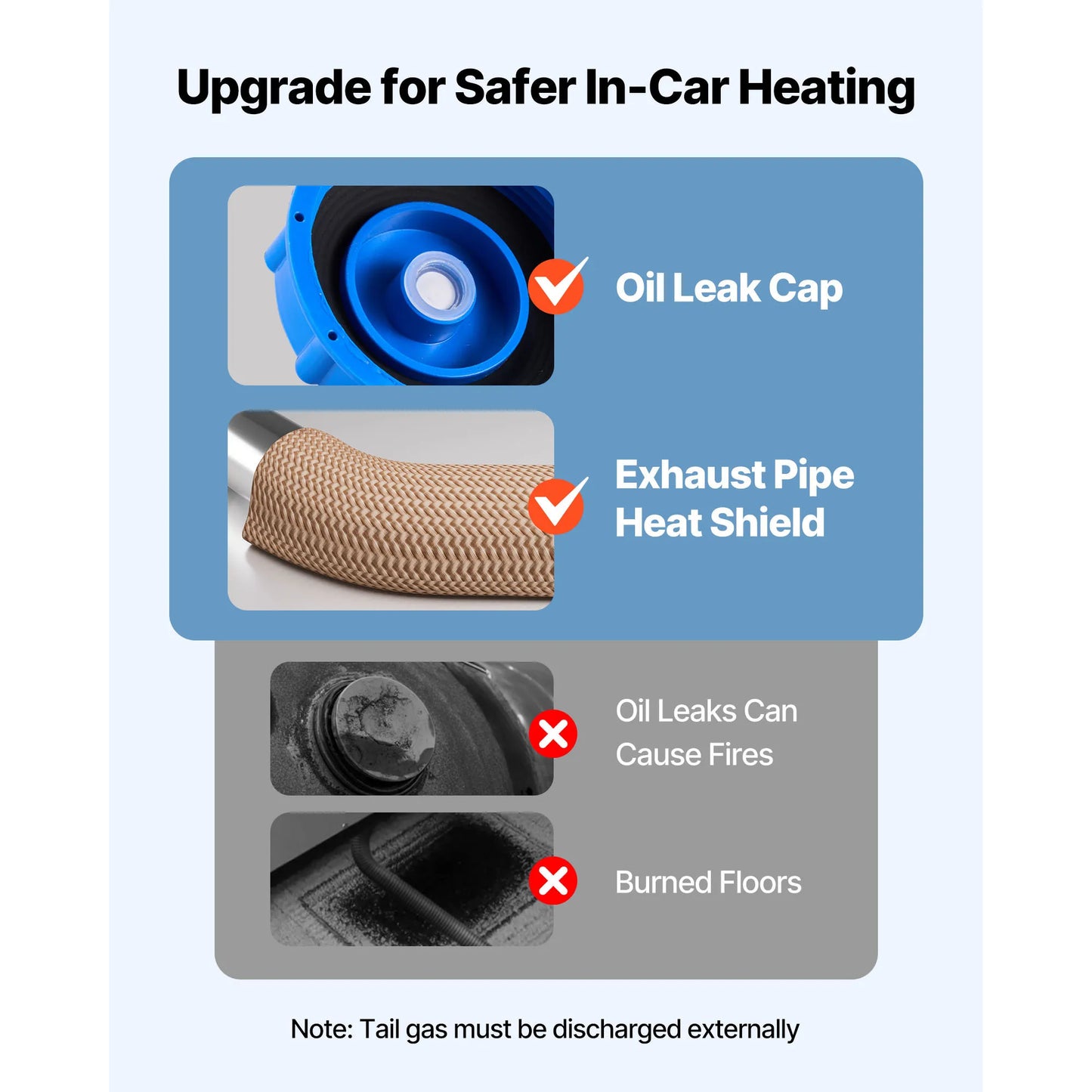 8KW Diesel Air Heater 12V Diesel Heater with Remote Control 10L Fuel Tank Diesel Parking Heater for RV Trailer Camper
