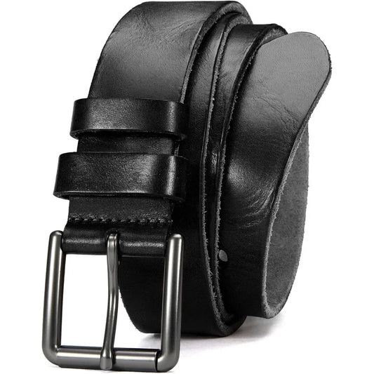 Mens Belts Casual with Genuine Leather