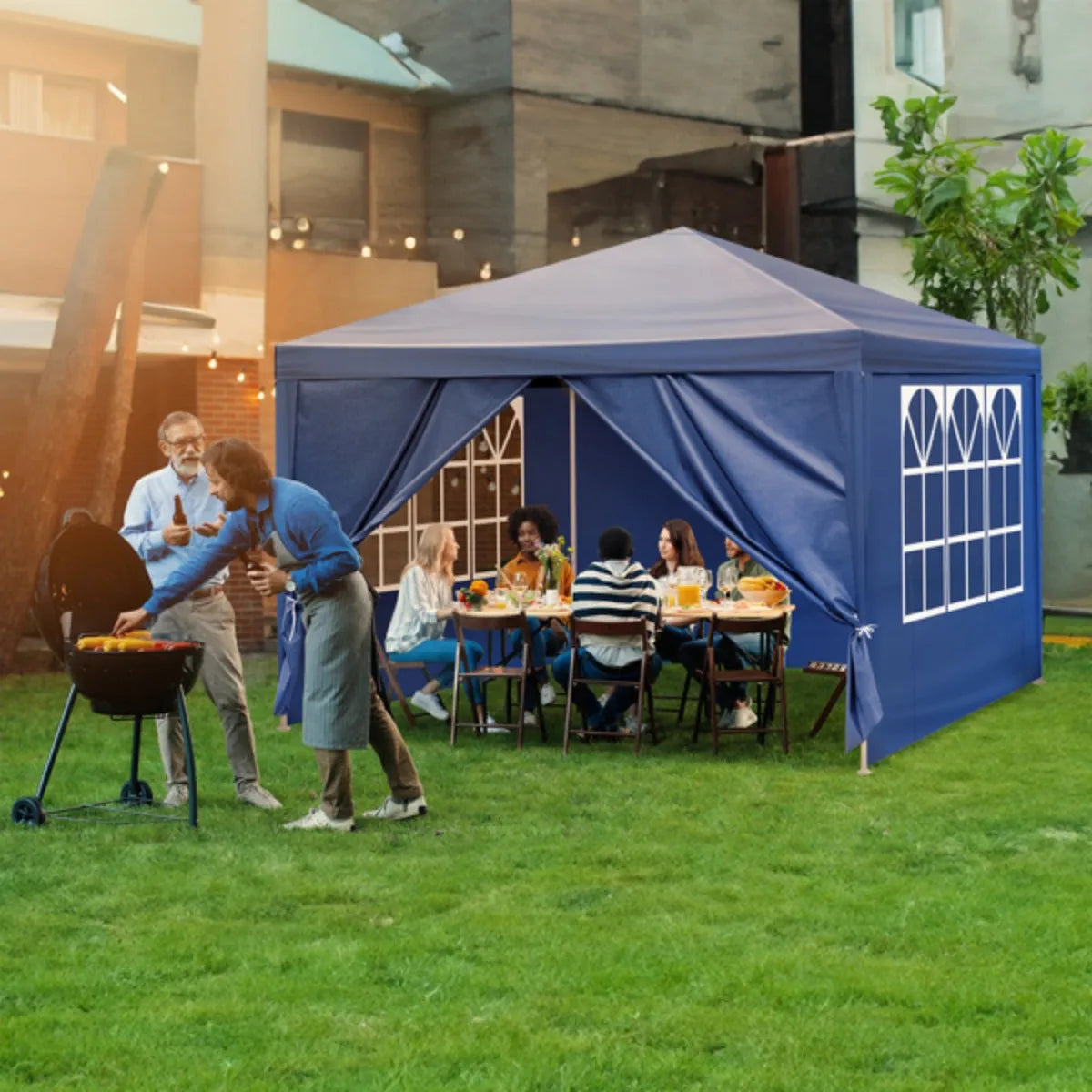 Outdoor Gazebo Waterproof Canopy Patio Tent 10"x10"