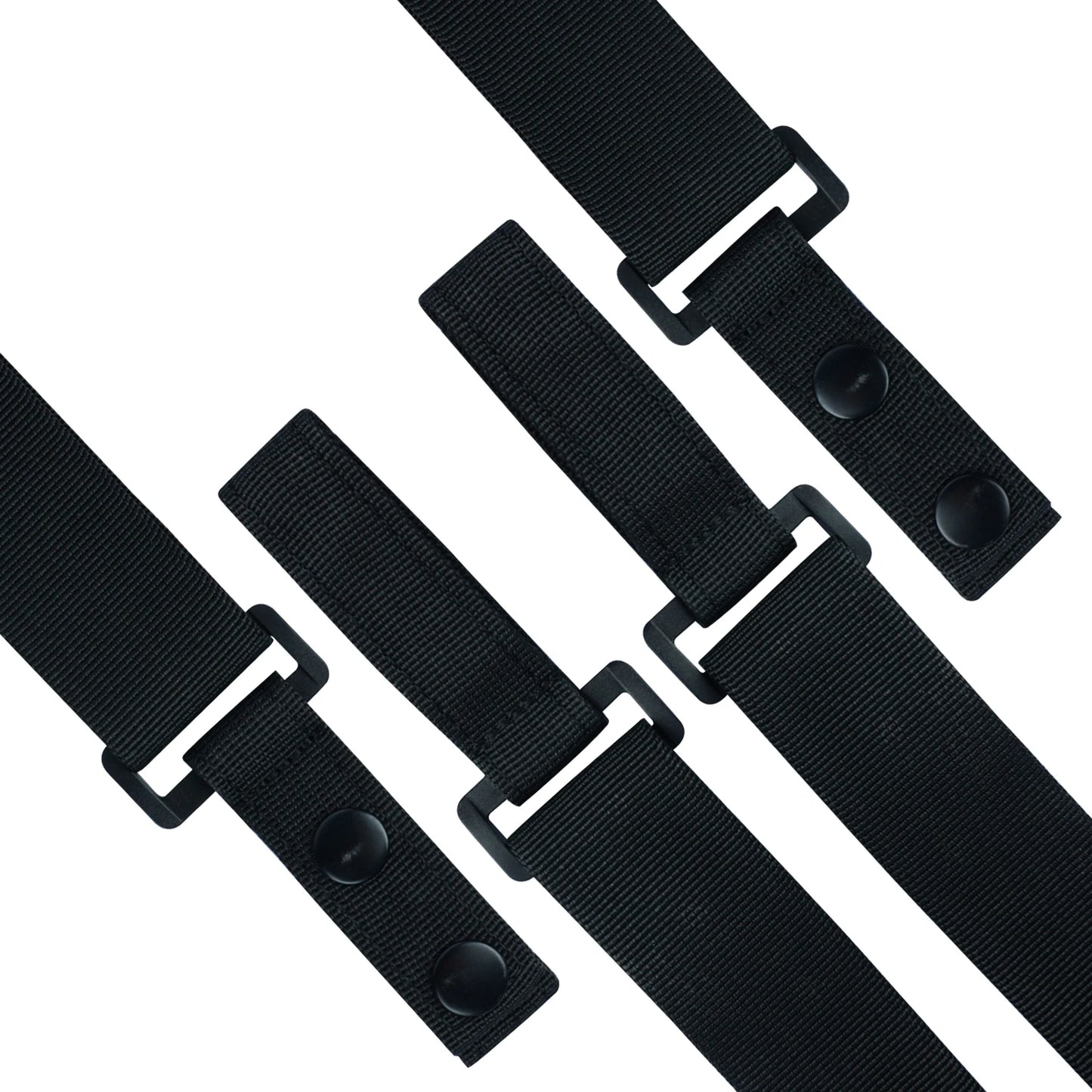 Tactical Suspenders, Police Duty Belt Harness for Men, 1.5 Inch Adjustable Tool Belt Suspender with 4 Loop Attachments