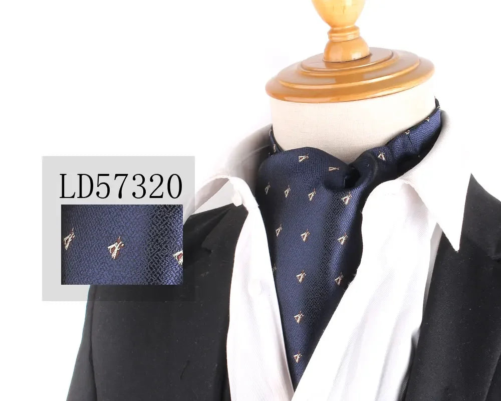 Paisley Cashew Tie Cravat Ascot