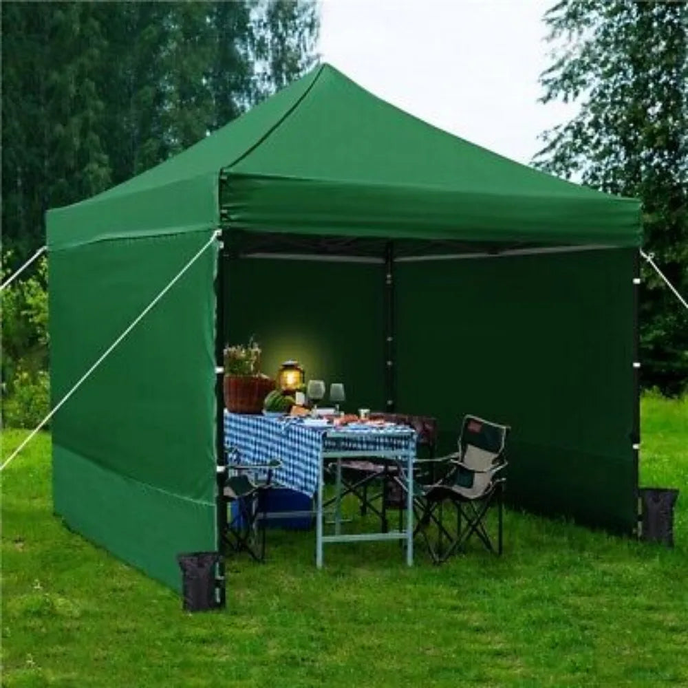 Commercial Pop Up Tent 10x10ft Canopy Waterproof Shelter