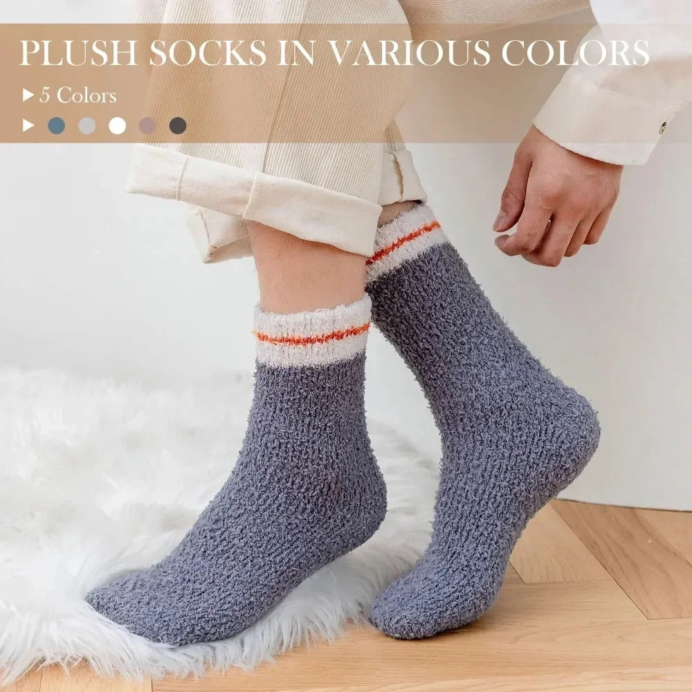 Fuzzy Socks for Women Cozy Crew Soft Fuzzy Socks