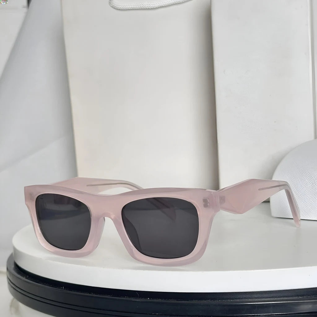 Women's Sunglasses, Stylish Tortoiseshell Frame, Pink Lenses, UV Protection