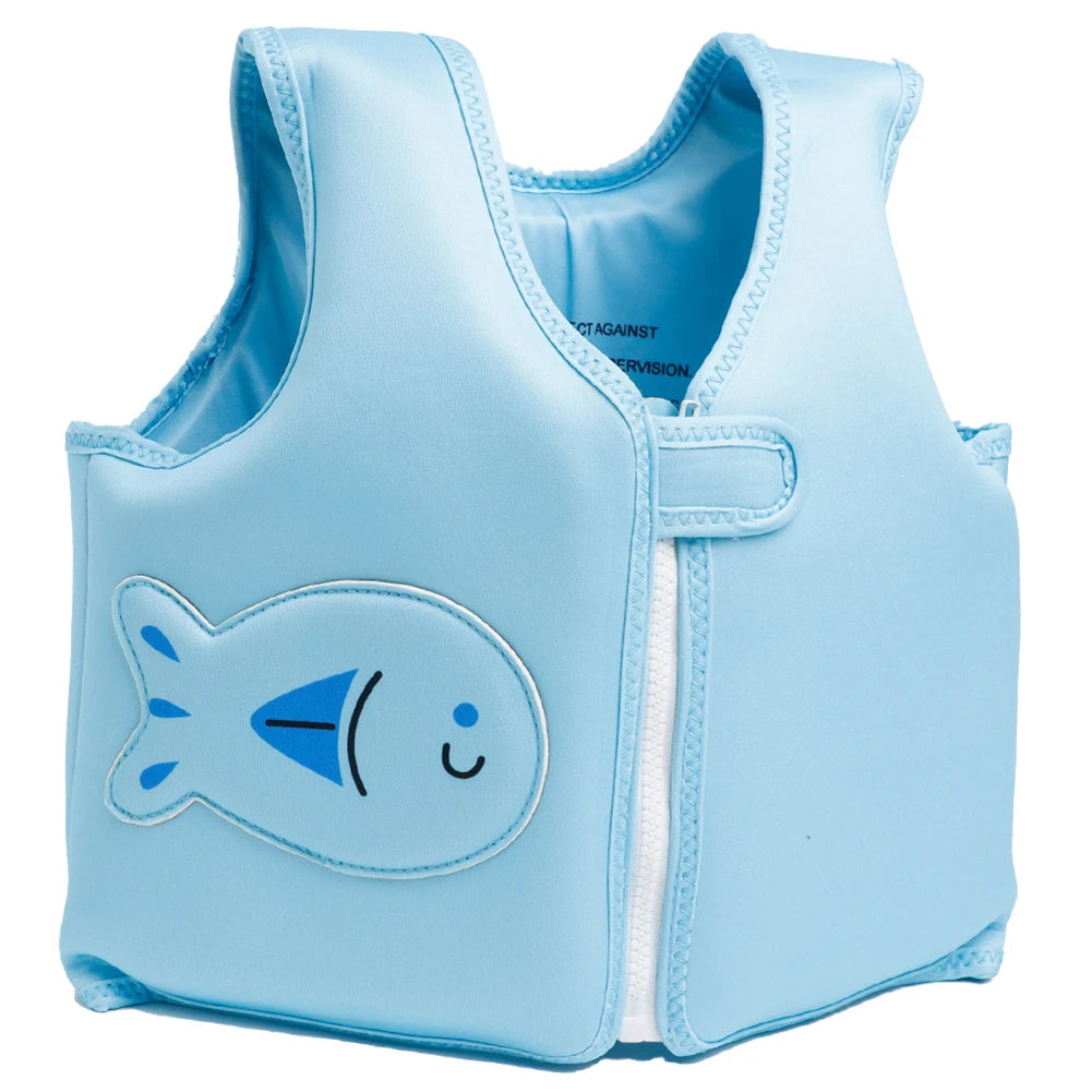 Cartoon Animal Kids Life Vest, Cute Three-dimensional Design Baby Swimwear