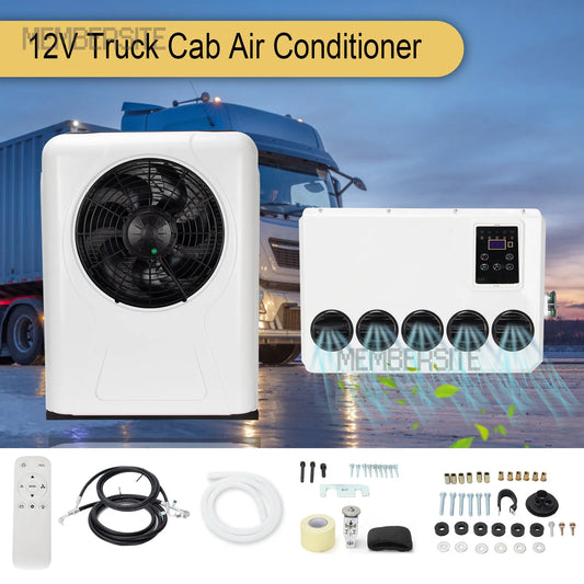 12000 BTU 12V Split AC Truck Cab Air Conditioner For Semi Trucks, Bus RV, Caravan