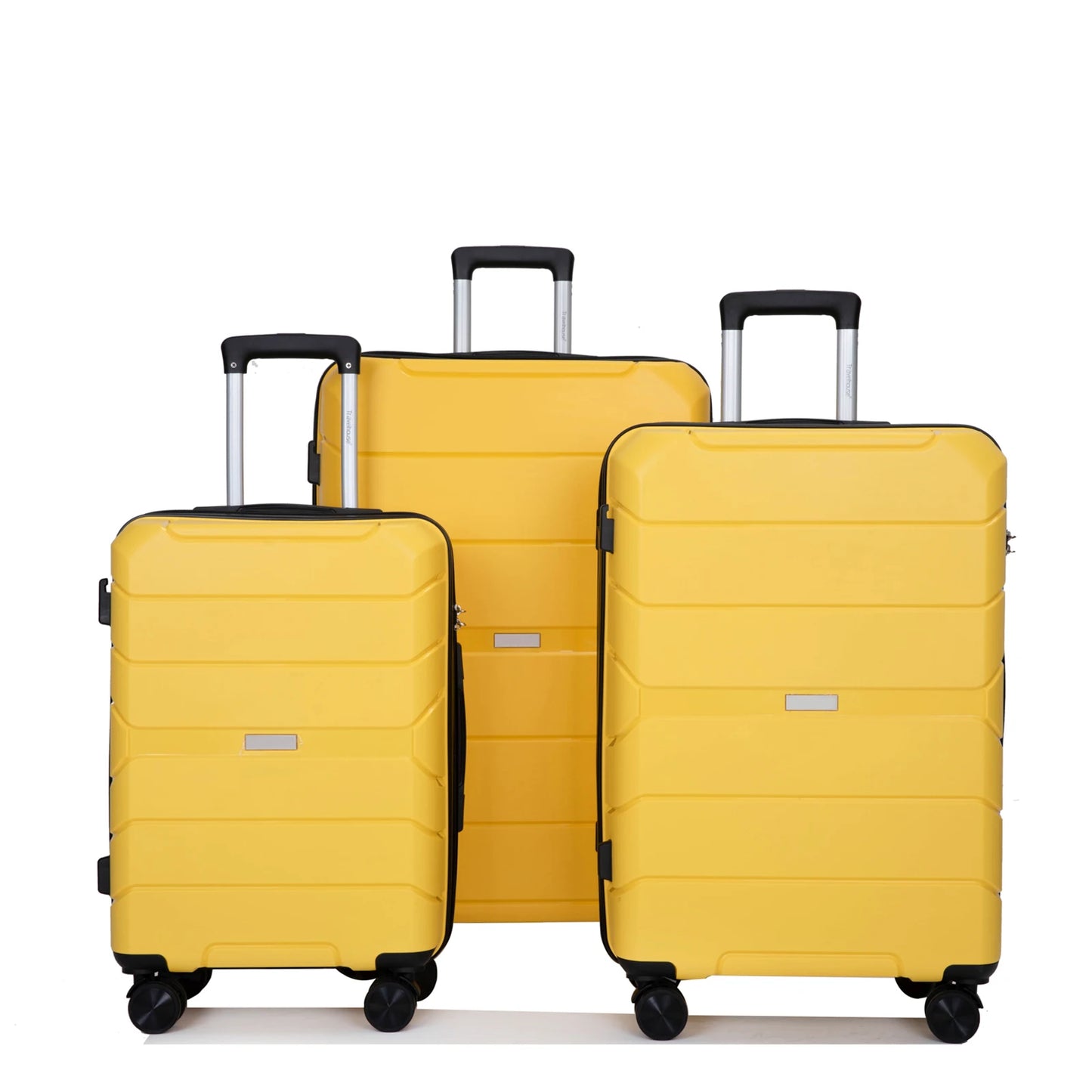 Hard shell Suitcase Spinner Wheels Luggage Set Lightweight With TSA Lock, 3-Piece Set (20/24/28)
