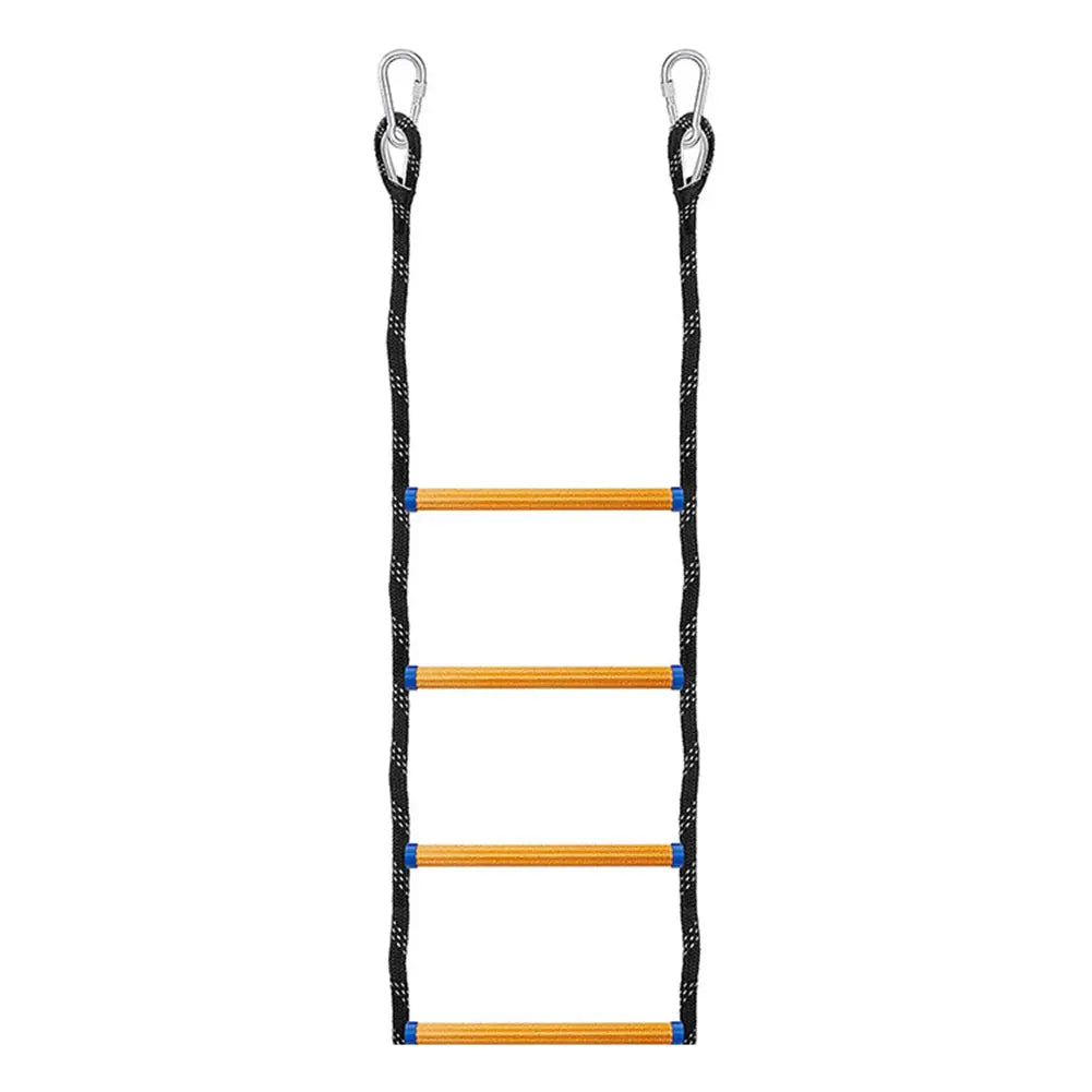 4 Step Marine Rope Ladder Folding Portable Boarding Ladder
