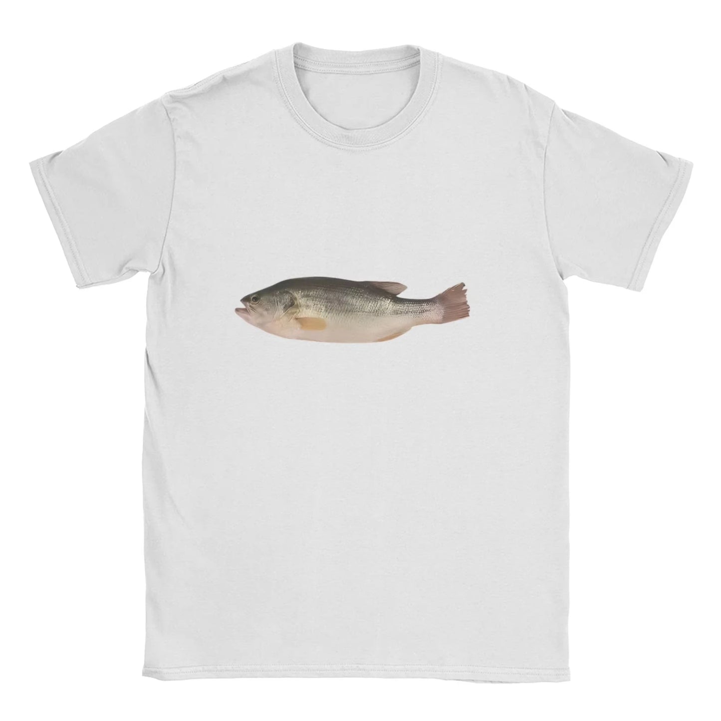 Unisex Funny Fih Fish Meme T Shirt, Casual Tee Short Sleeve Funny Clothing