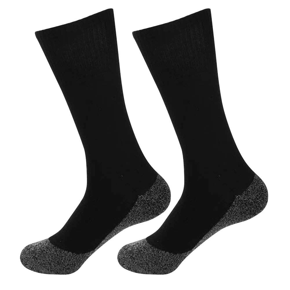 1-5 Pairs Winter Thermal Socks, Soft Elastic, Thicken Anti-Slip with Self Heating Technology, Unisex