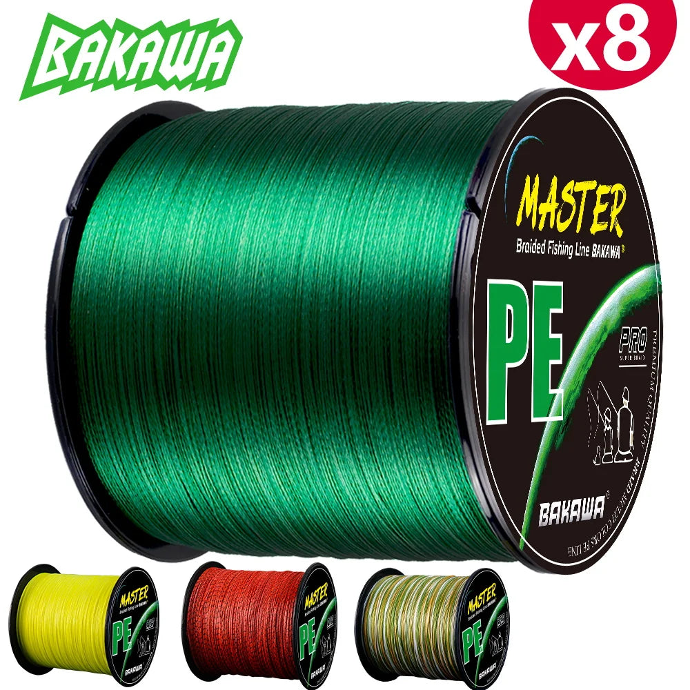 984 Feet 8-Strand Braided Fishing Line, High Sensitivity Super Strong.  Fresh and Saltwater Use