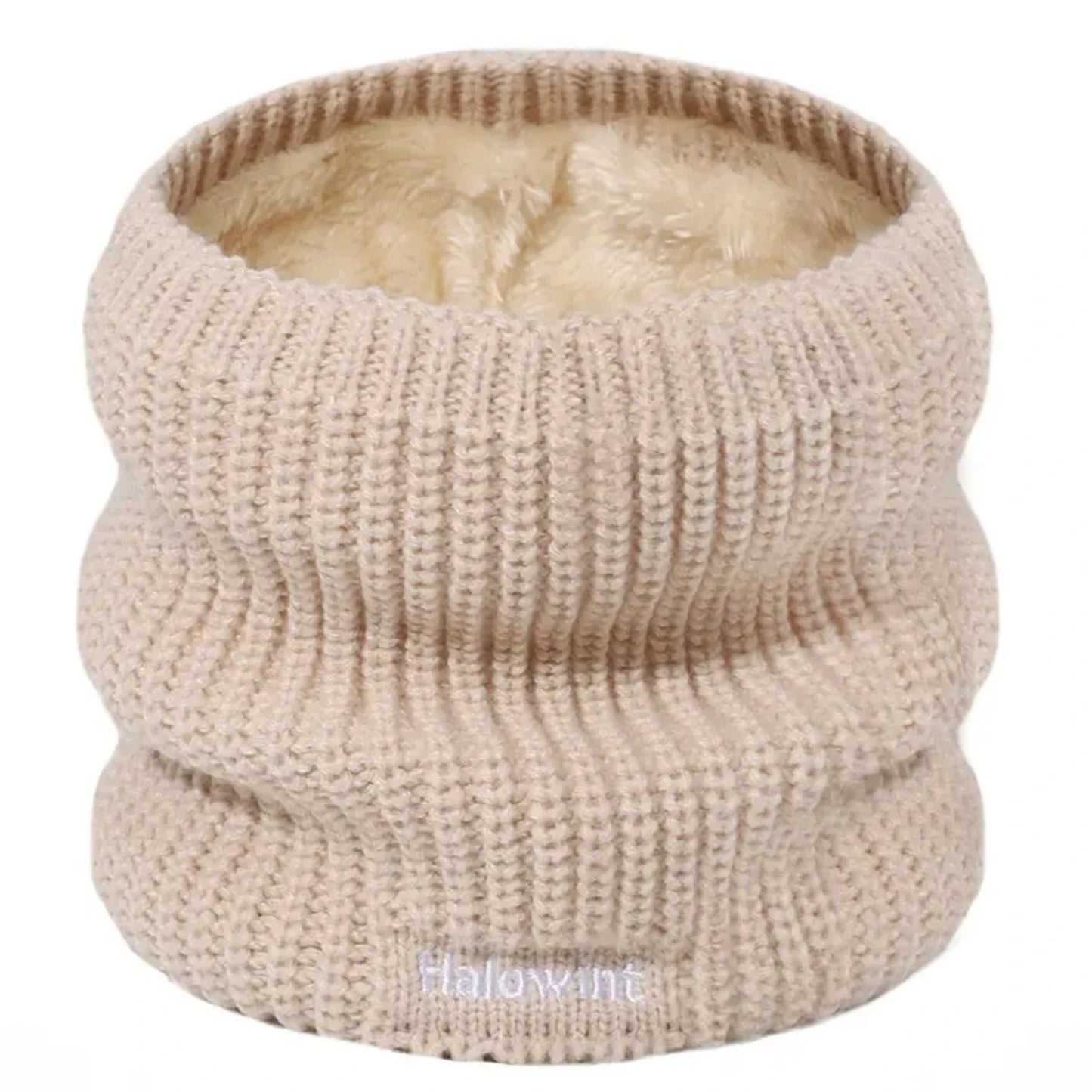Unisex Solid Color Fleece Scarf for Men & Women - Warm & Stylish Winter Accessory