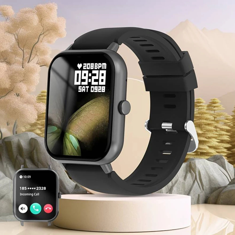 Smart Watch Dial Custom Bluetooth Sport Modes Heart Rate Monitor, Waterproof Smartwatch For Men Women