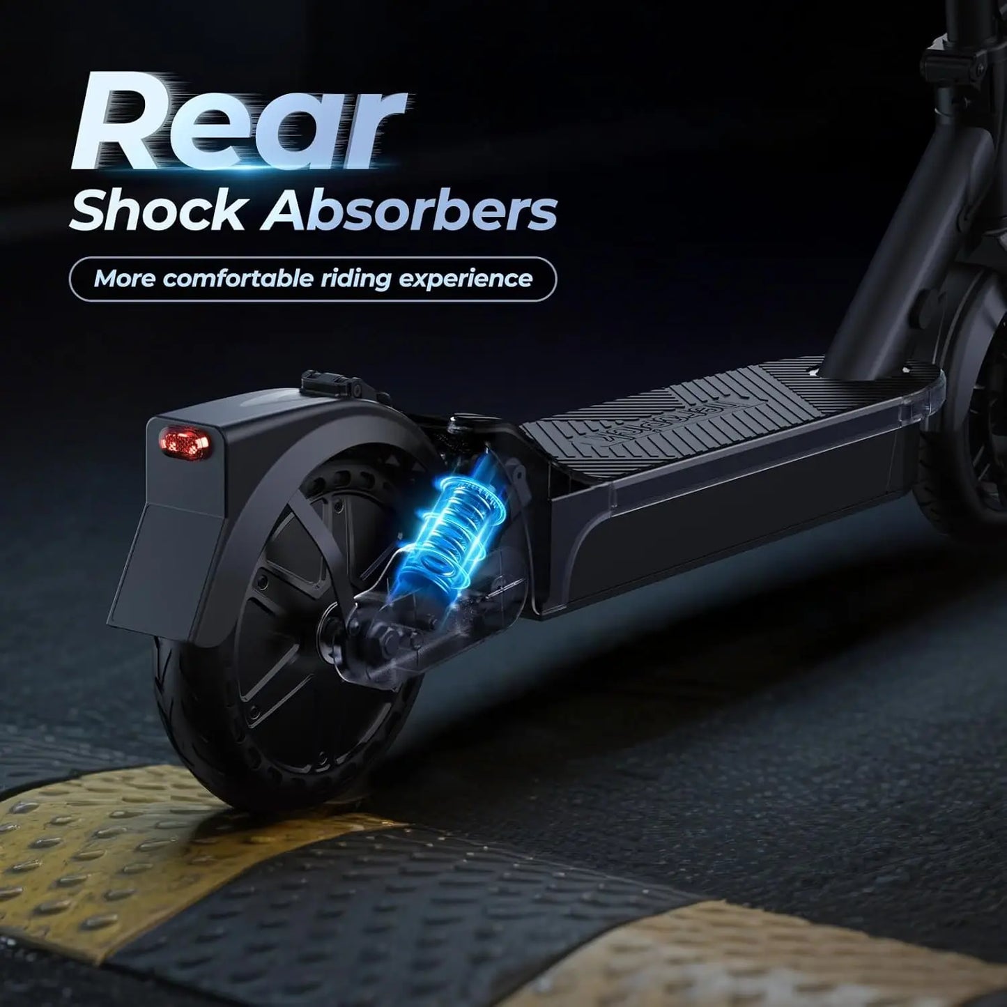 High Speed Electric Scooter Foldable E-scooter 500W 20 Mile Max Range 8.5 Inch Tire Double Suspension App Control Fast Charging