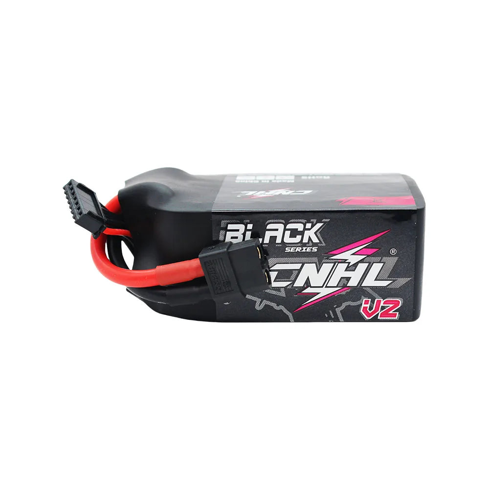2 Packs 1300mAh 22.2V 6S Lipo Battery with XT60 Plug