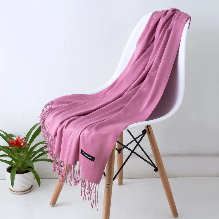 Women's Pashmina Scarf Shawls, Soft Cashmere feeling Headscarf