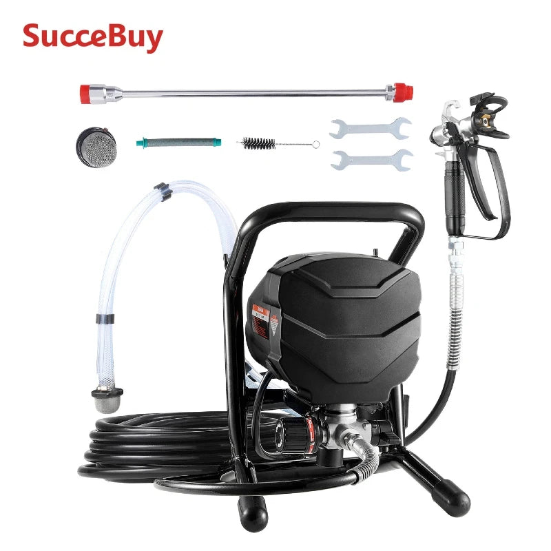 Airless Paint Sprayer, 650W High Efficiency Airless Sprayer, 3000PSI Electric Paint Sprayer