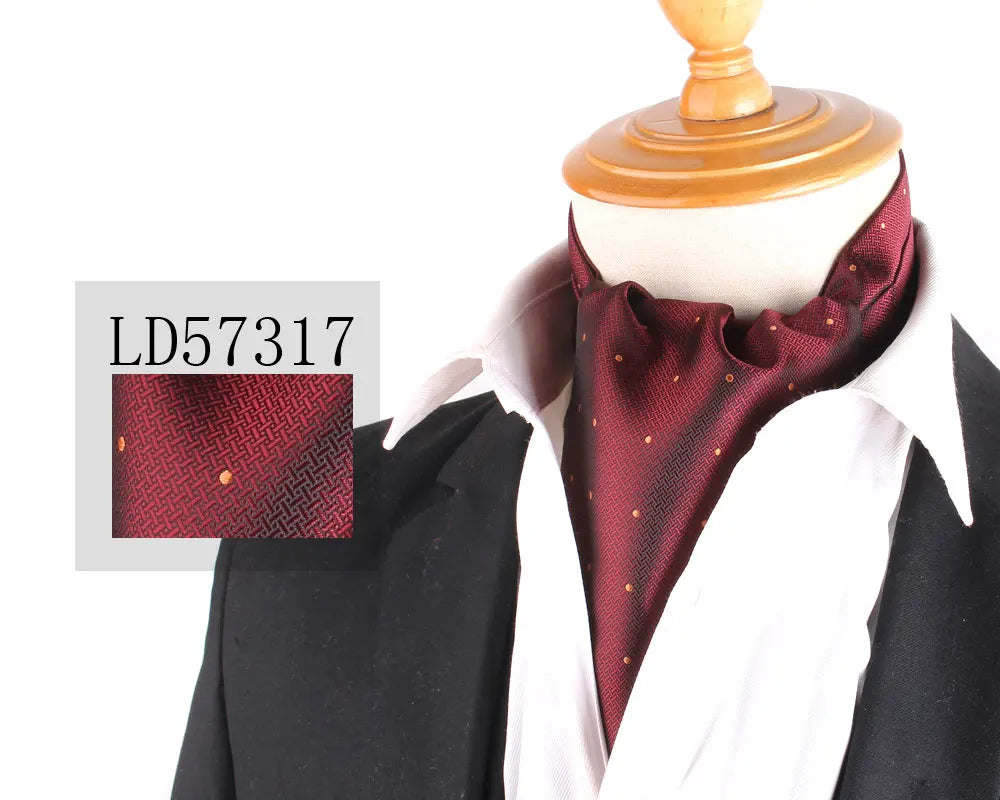 Paisley Cashew Tie Cravat Ascot