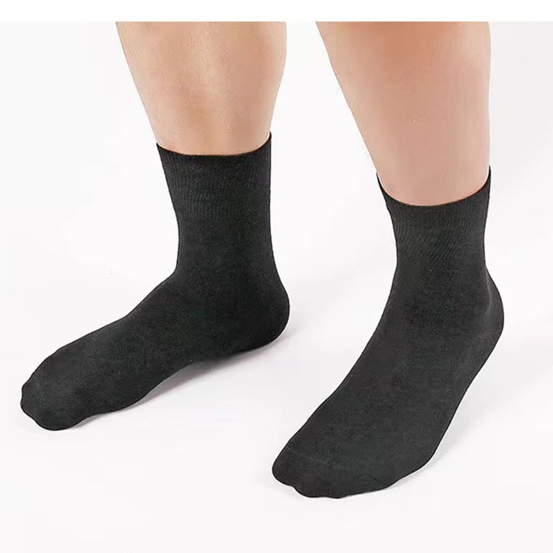 5Pairs Loose Mouth Socks, Diabetic to Aid Varicose Veins. Cotton Comfortable, extra wide for fat ankles