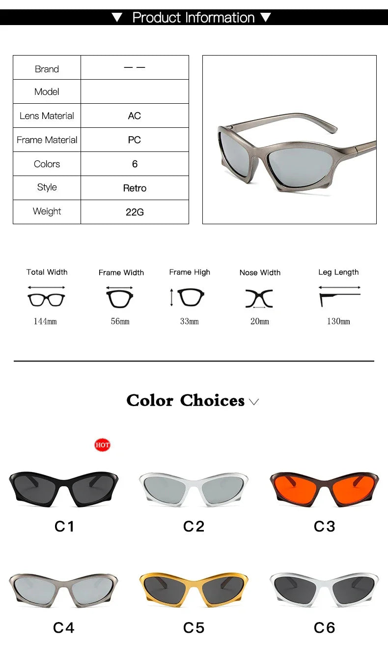 Luxury Sports Sunglasses,  Designer  One Piece  Unisex Sun Shades UV400 Fashion Eyewear