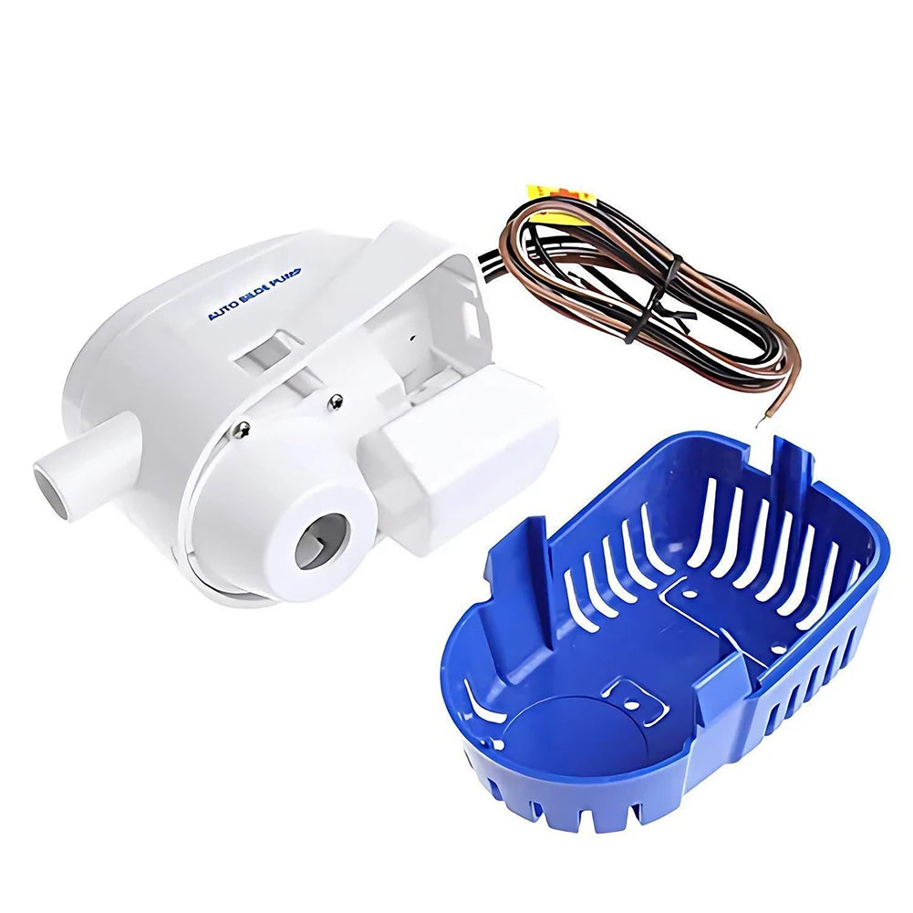 Submersible Bilge Pump With Automatic Float Switch, 12V