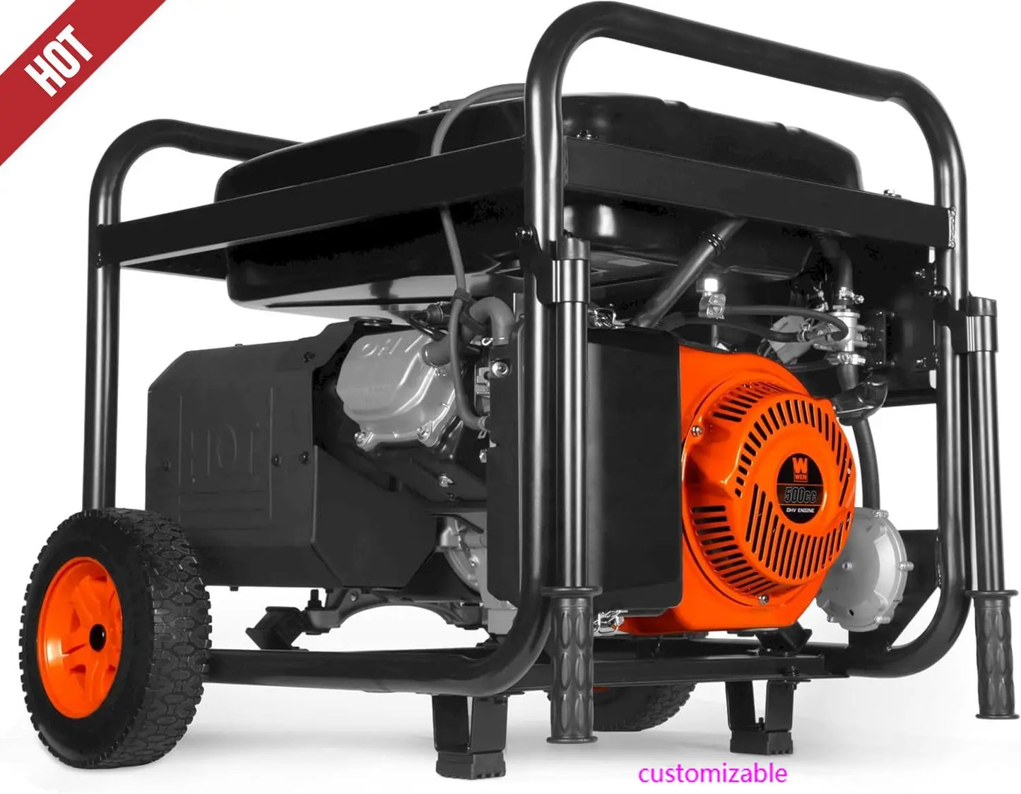 14,500-Watt 120V/240V Tri-Fuel Generator for Gas, Propane, & Natural Gas, Transfer-Switch Ready with Electric Start
