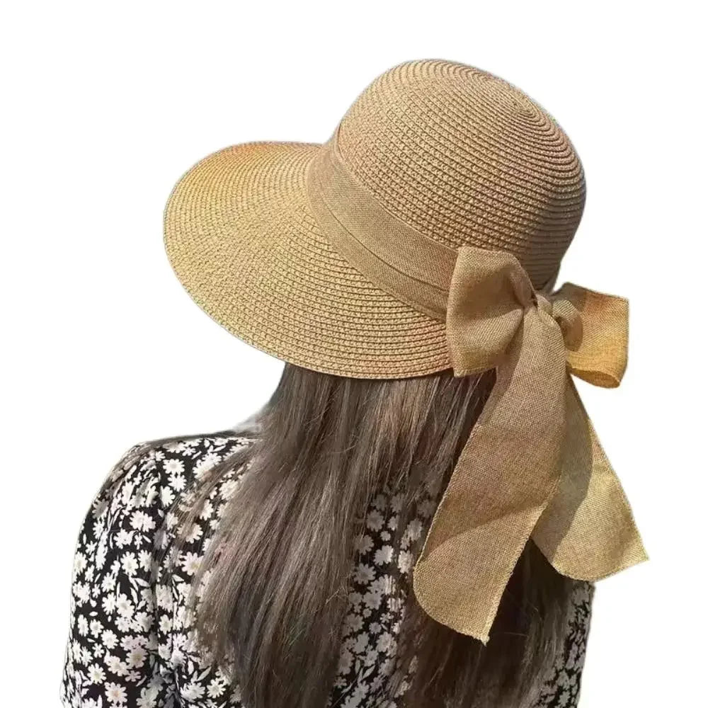 Wide Brim Straw Panama Hat