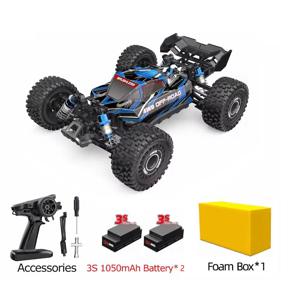 1/16 RC Car 70KM/H Brushless 4WD Off-Road Remote Control Truck