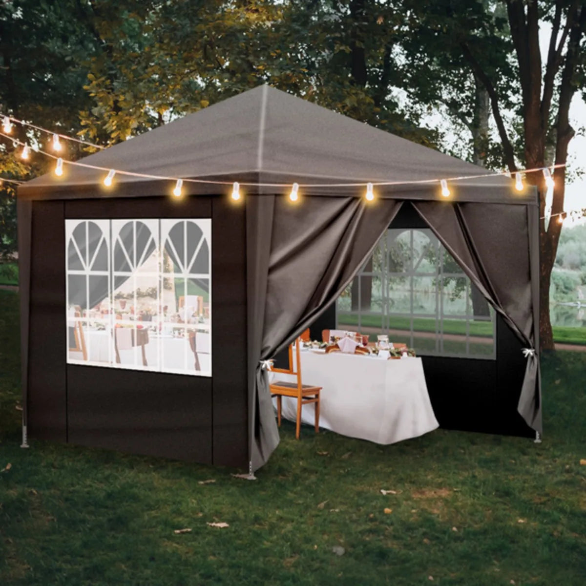Outdoor Gazebo Waterproof Canopy Patio Tent 10"x10"