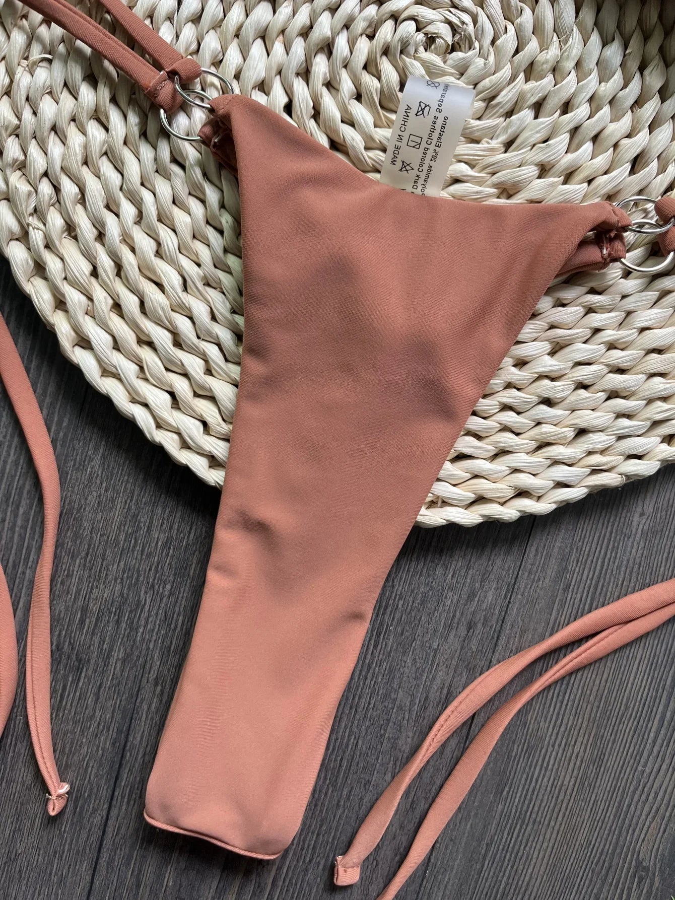 Sexy Halter Satin Brazilian Bikini .Women Swimwear, Two-pieces Bikini