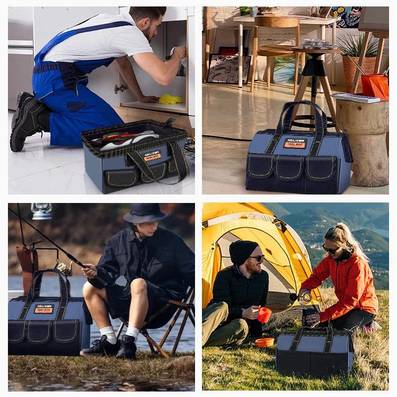 3Pcs 13/16/18 INCH Tool Bag, Multi-functional, Strong and Durable Oxford Thickened Portable Handheld Bag