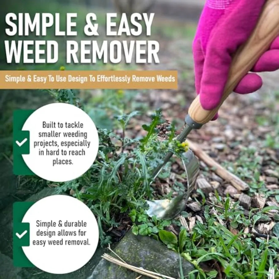 Grampa's Hand Weeder Tool, The Perfect Lightweight Easy to Use Weed Puller Tool for Garden, Durable Unique Lever