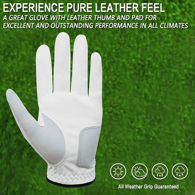 Mens Golf Gloves 2 PCS Left Hand