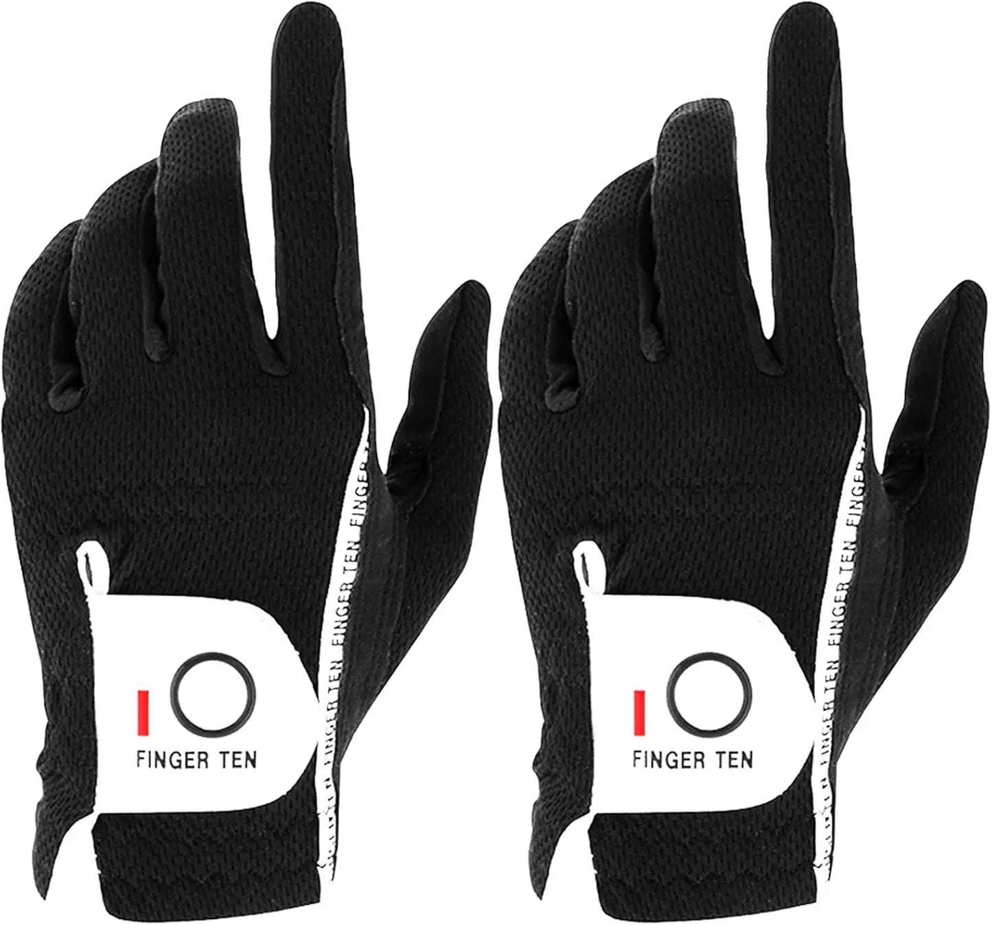 Golf Gloves Men Worn On Left Hand, 2 Pack All Weather M ML L XL