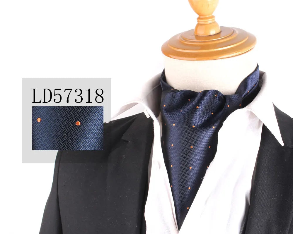Paisley Cashew Tie Cravat Ascot