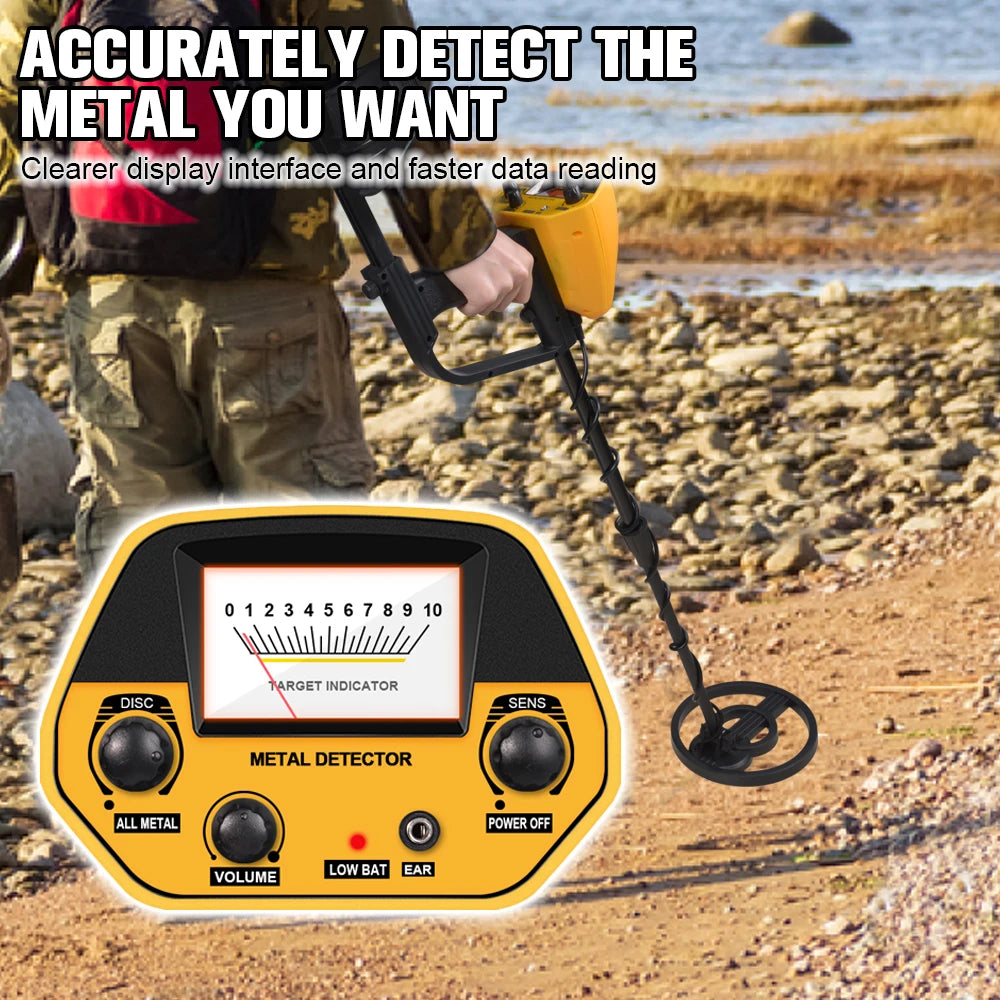 Metal Detector Treasure Hunter Adults High Accuracy