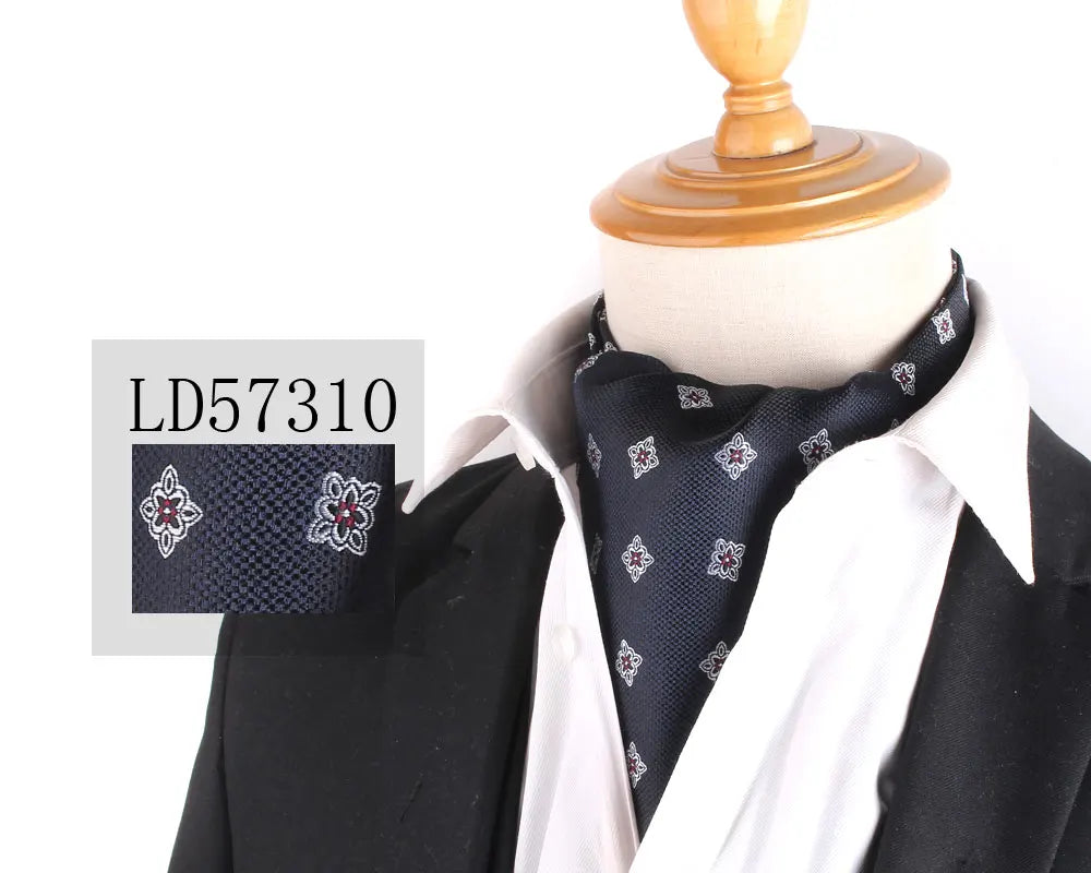 Paisley Cashew Tie Cravat Ascot