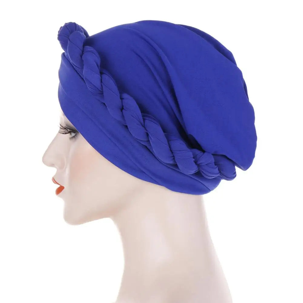 Bonnet Hat Brimless Women Head Scarf