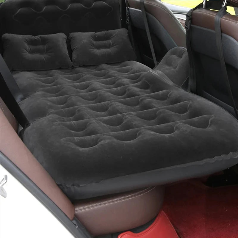 Back Seat Car Seat Cover, Camping Air Mattress,  Travel Bed, Inflatable Extra Long Mattress For SUV
