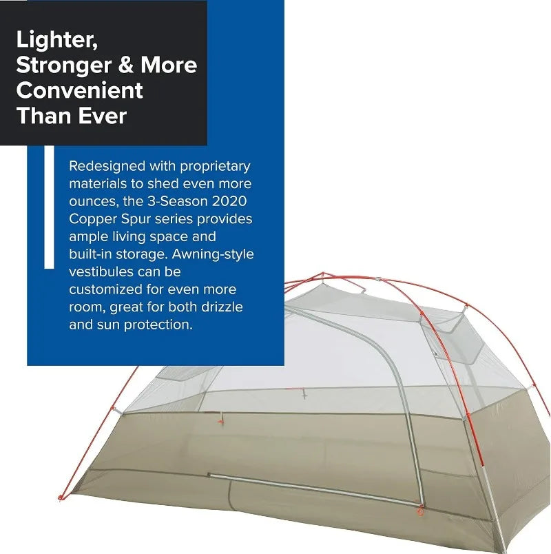 Ultralight Backpacking Tent, Two Person