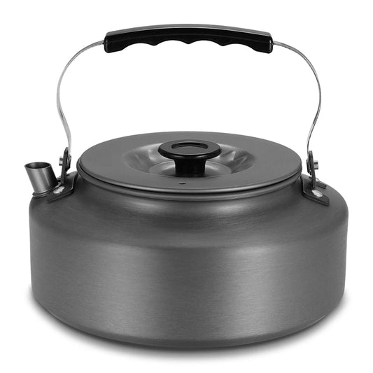 Portable Outdoor Water Kettle Teapot, Aluminum Alloy Outdoor Camping Hiking Picnic Pot