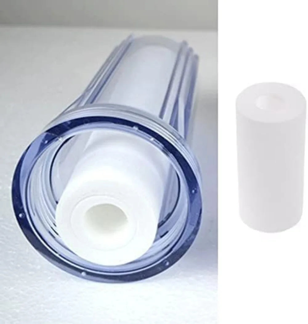 10 Inch Dual Liquid Filter System, Stainless Steel Wine Beer Mead Kombucha Filter Machine with No Spill Technology