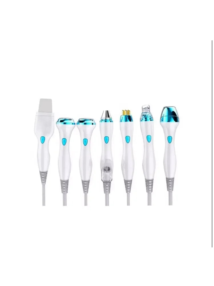 7 In 1 Smart Ice Blue Hydra oxyge Dermabrasion Facial Mahcine Skin Cleaning Skin Analyzer Dermabrasion Facial Aquafacial