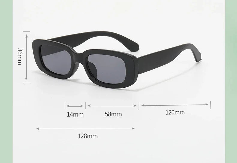 Children Cute Frosted Rectangle UV400 Sunglasses. Girls, Boys