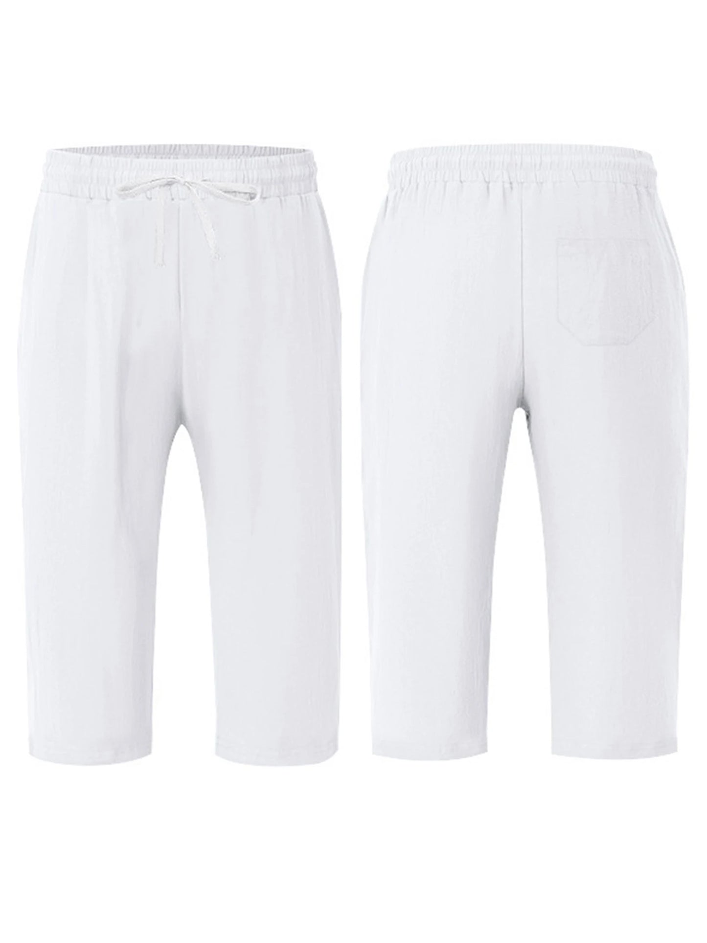 Men s Lightweight Quick Dry Beach Shorts with Elastic Waistband and Pockets Solid Color Swim Trunks