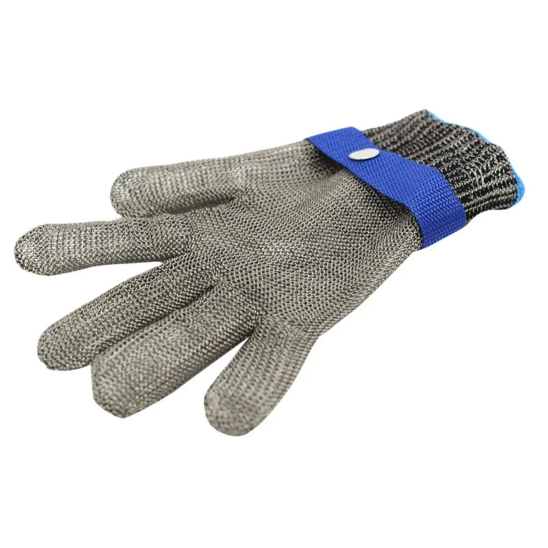 Anti-Cut Gloves, Stab Resistant Stainless Steel Wire Metal Mesh