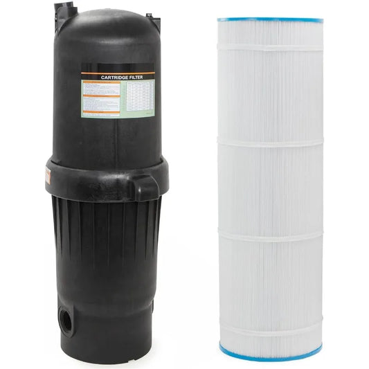 XtremepowerUS 175 sq/ft Swimming Pool Cartridge Filter In-Ground Pool/Spa Pool Filter for Pool Up to 35,000 Gallons