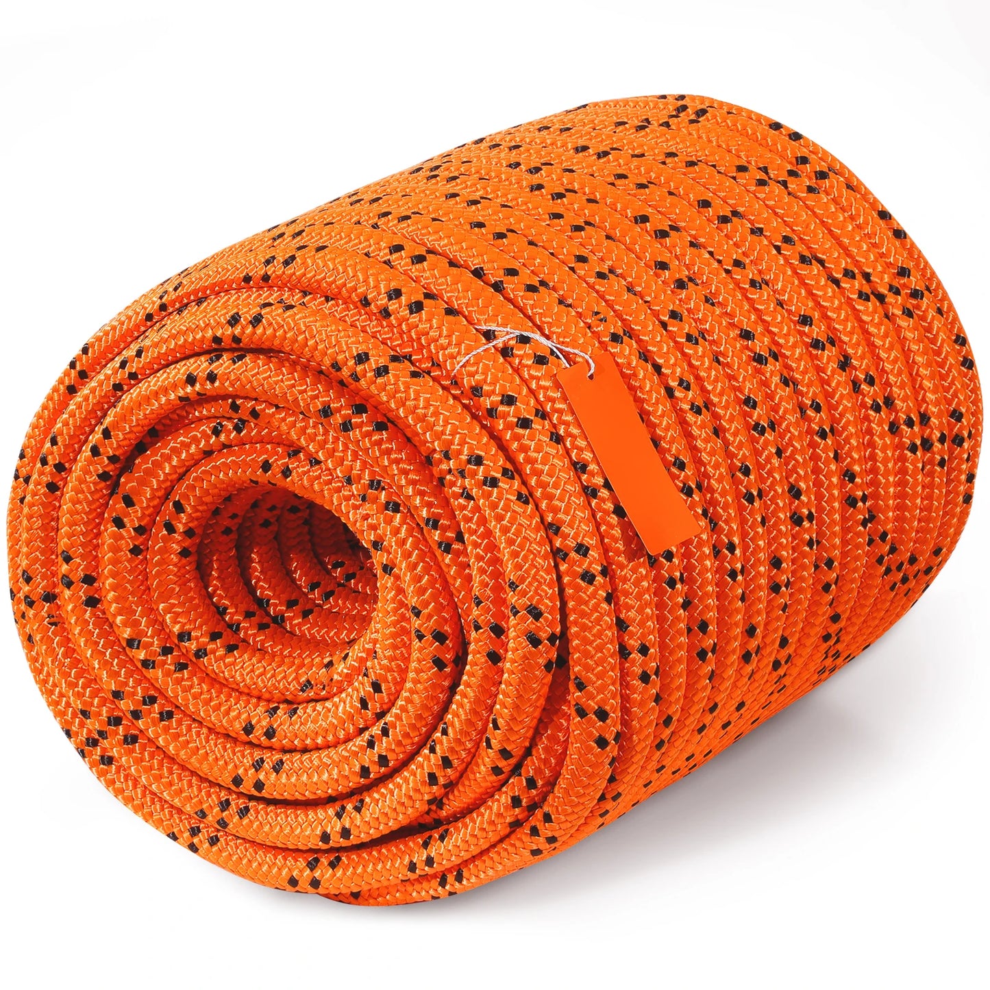 220ft Dual-Weave Polyester Rope 48-Strand Outdoor Accessories Emergency Cord for Camping, Rappelling, Rescue, Anchor Rope
